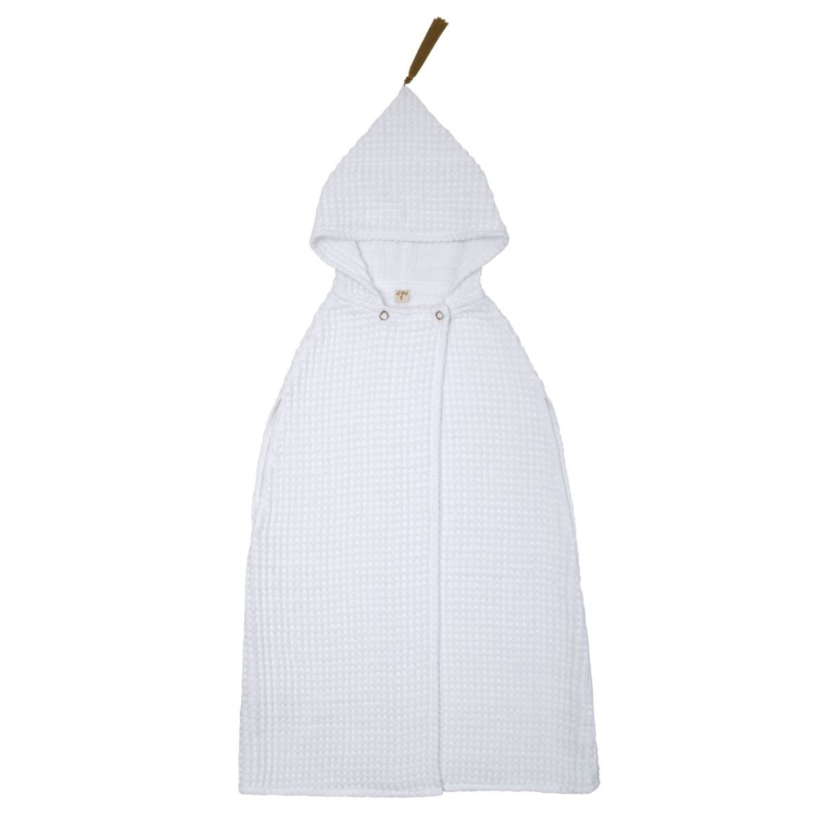 Numero 74 Szlafrok Poncho Towel biały  