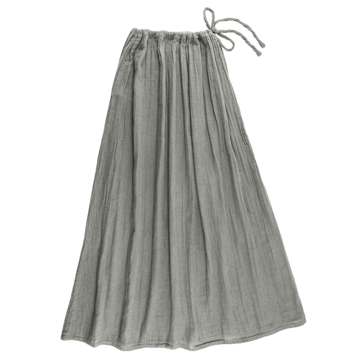 Numero 74 Skirt for mum Ava long silver grey  