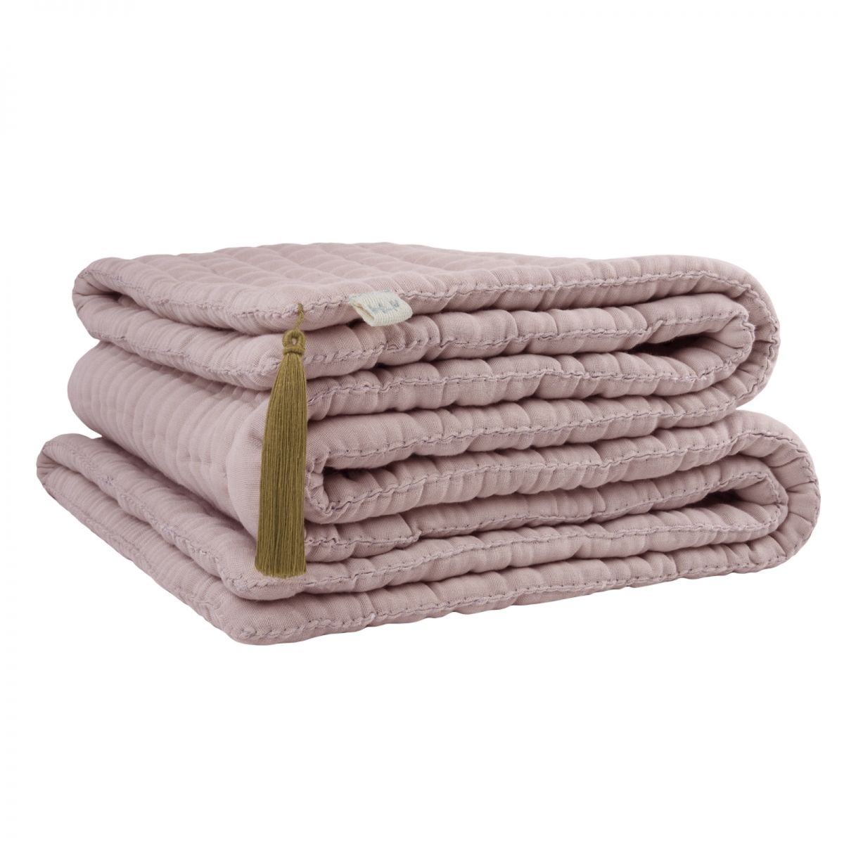 Numero 74 Tatami plaid blanket dusty pink 7400000056909 
