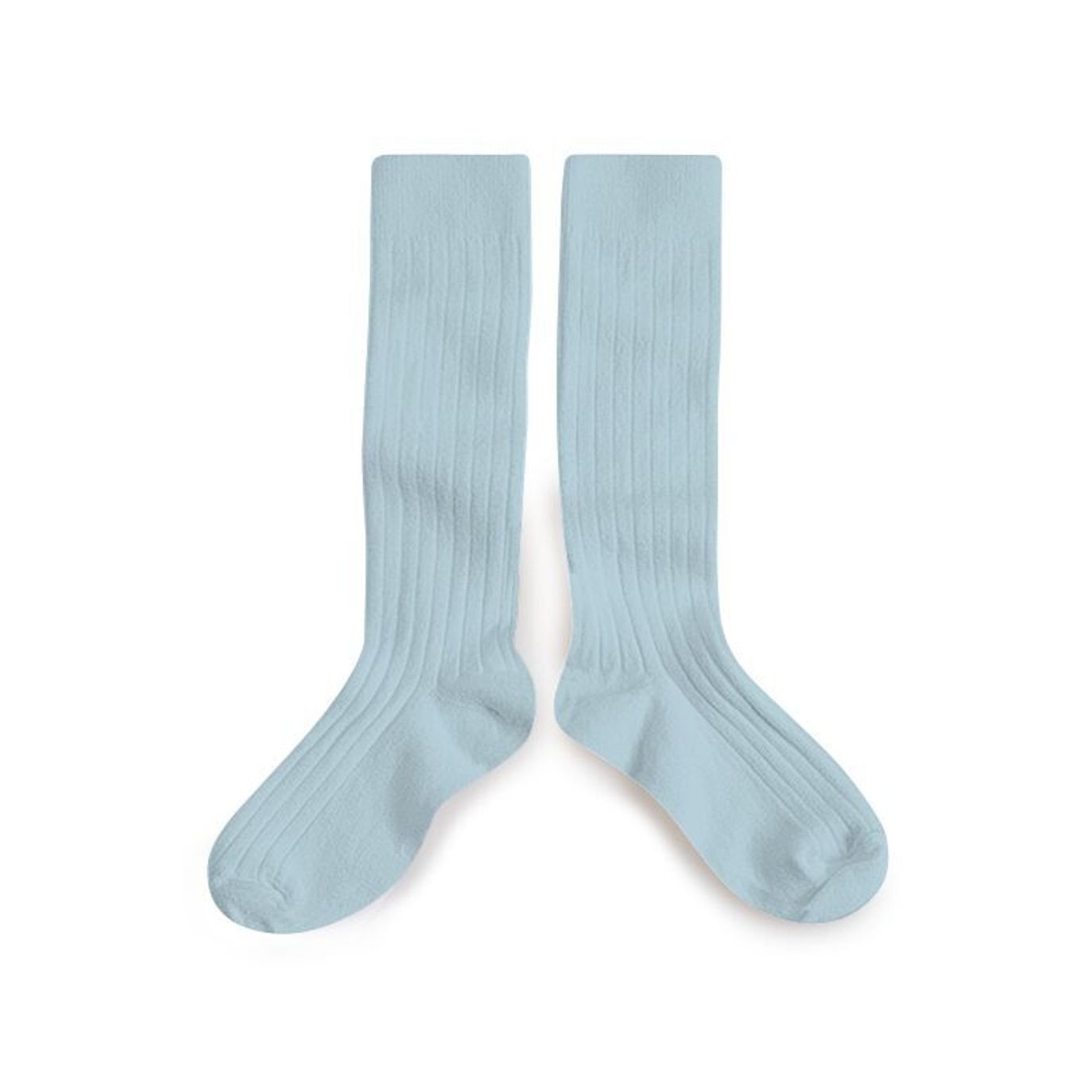 Collégien Knee high socks La Haute bleu de pastel 2950 132 La