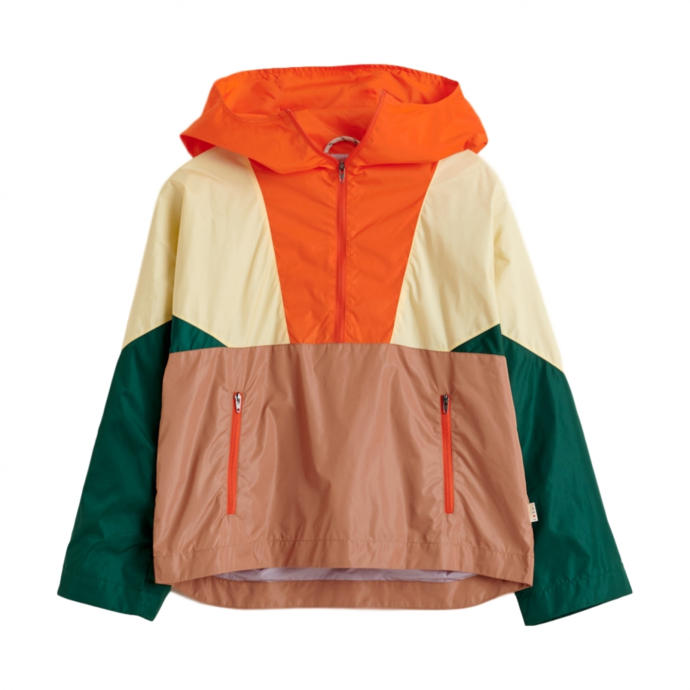 Bellerose - Hoodie Jacket Orange - Manteaux, vestes et combinaisons - BK201503 P1135 