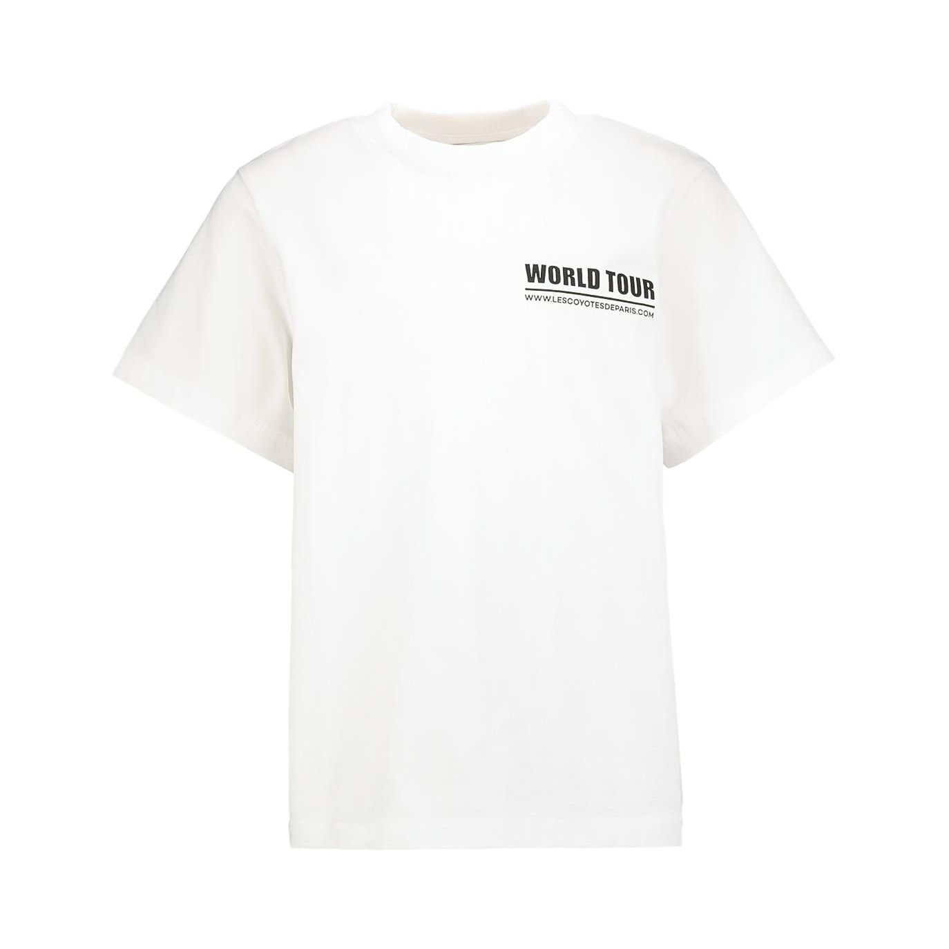 Les Coyotes de Paris - Cindy T-shirt White - Рубашки и футболки - 111-22-107 