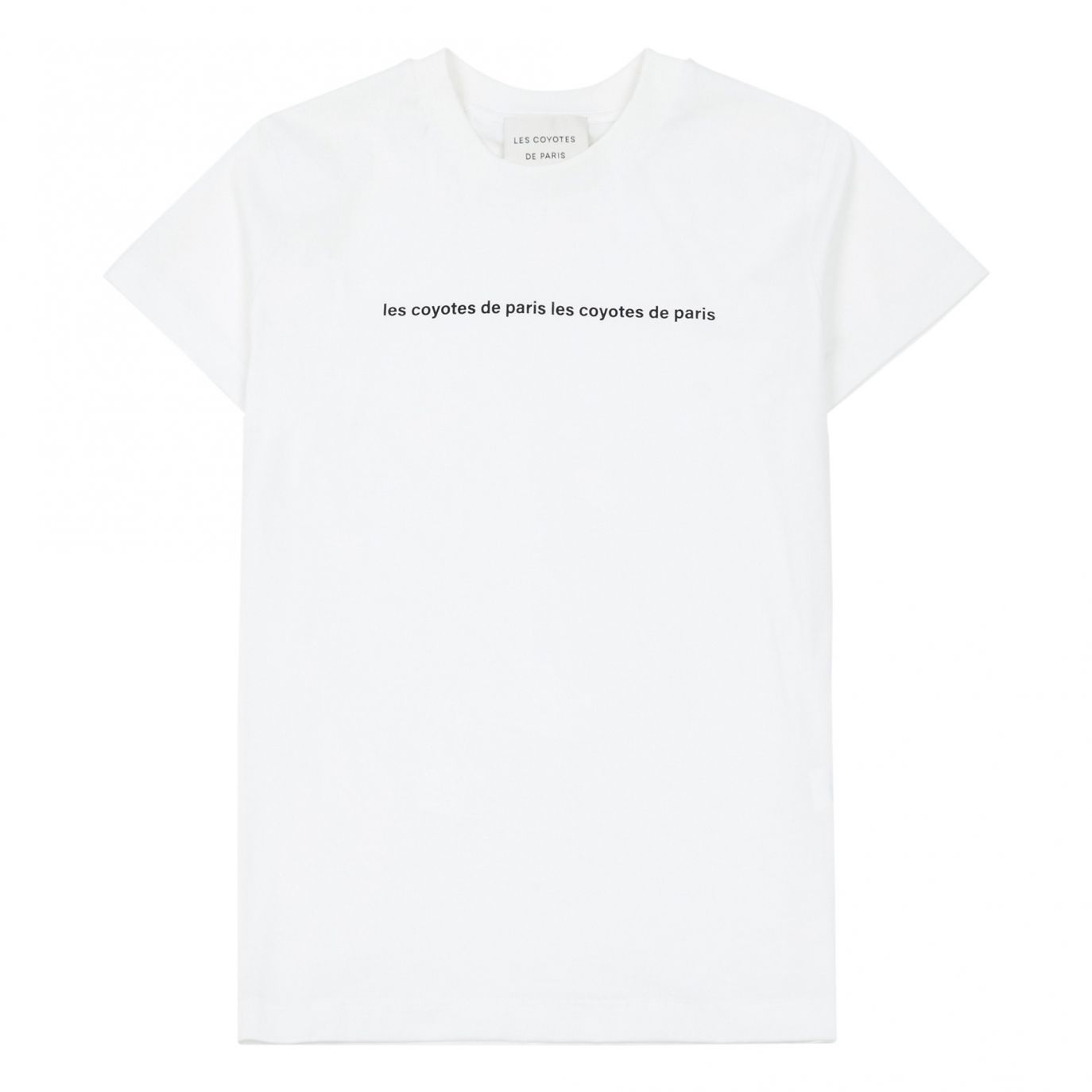 Les Coyotes de Paris - Melia T-shirt White - シャツ＆Tシャツ - 111-22-068 