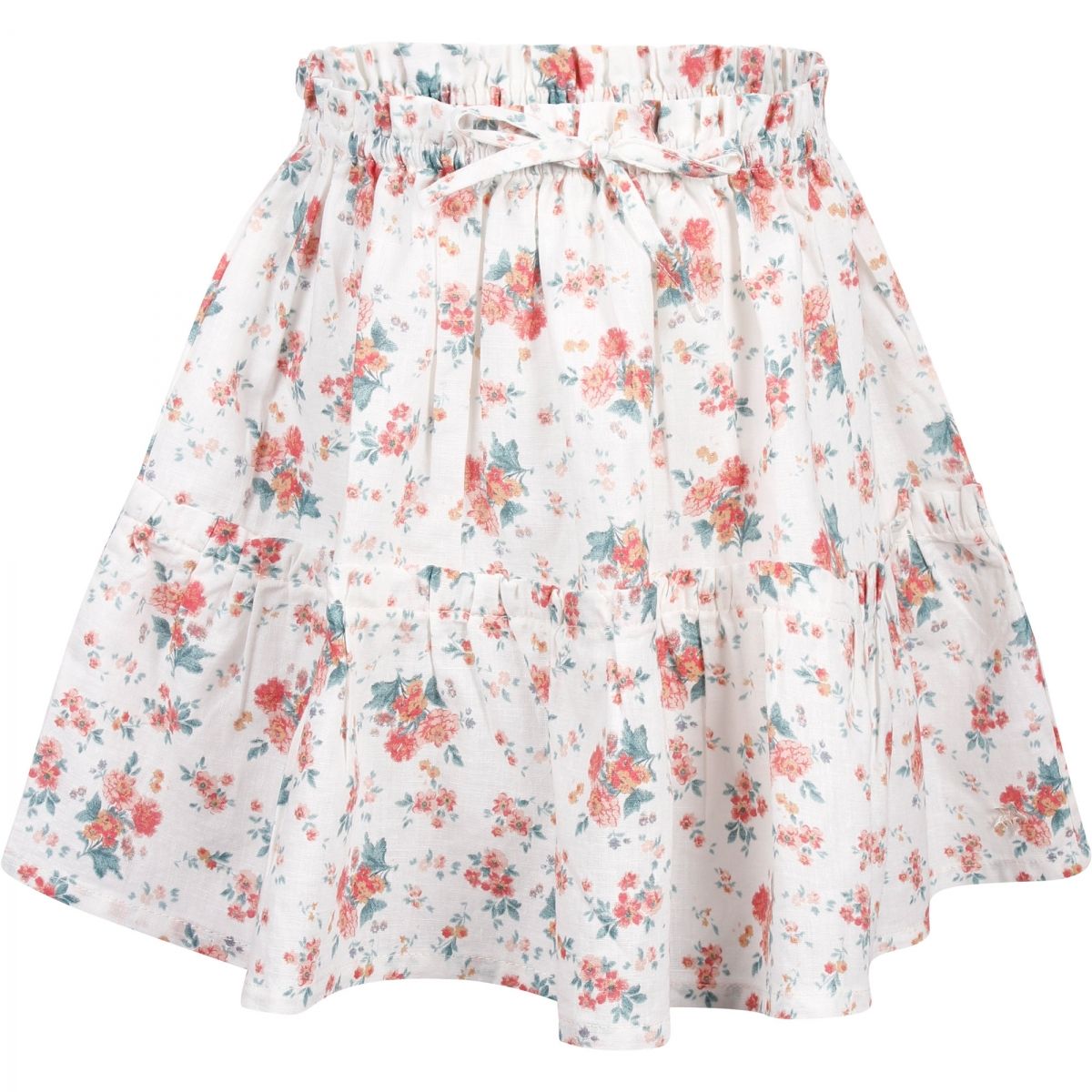 Tocoto Vintage Spódnica w kwiatowy wzór S31820 