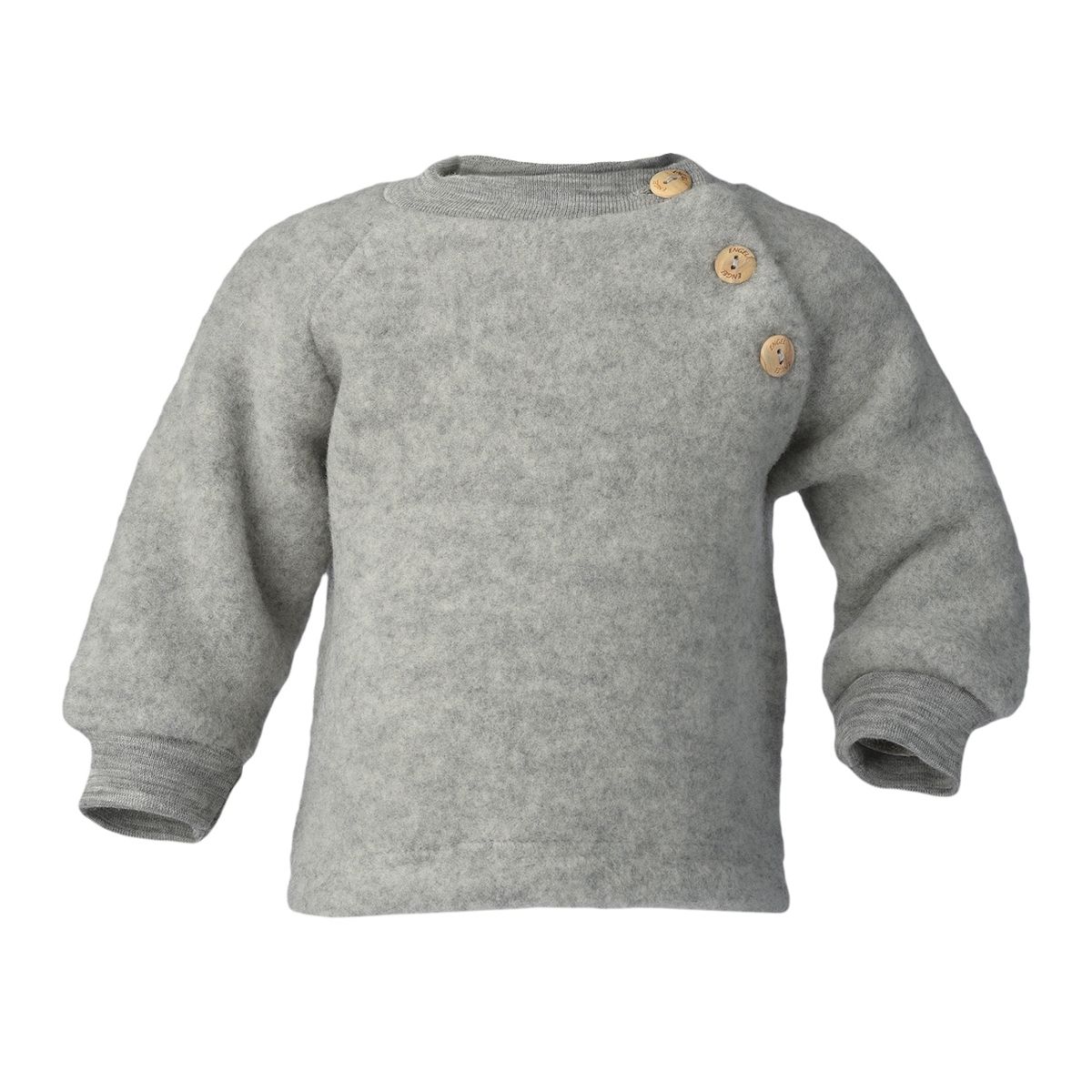 ENGEL Natur Reglan sweater Grey melange 575410-091 