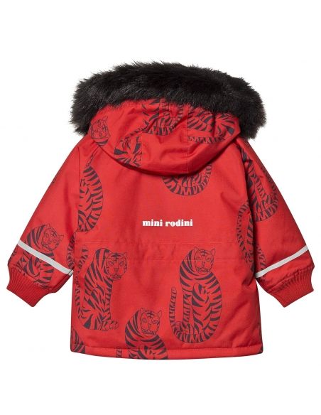 Med vilje Papua Ny Guinea Luftpost Mini Rodini K2 tiger winter jacket red