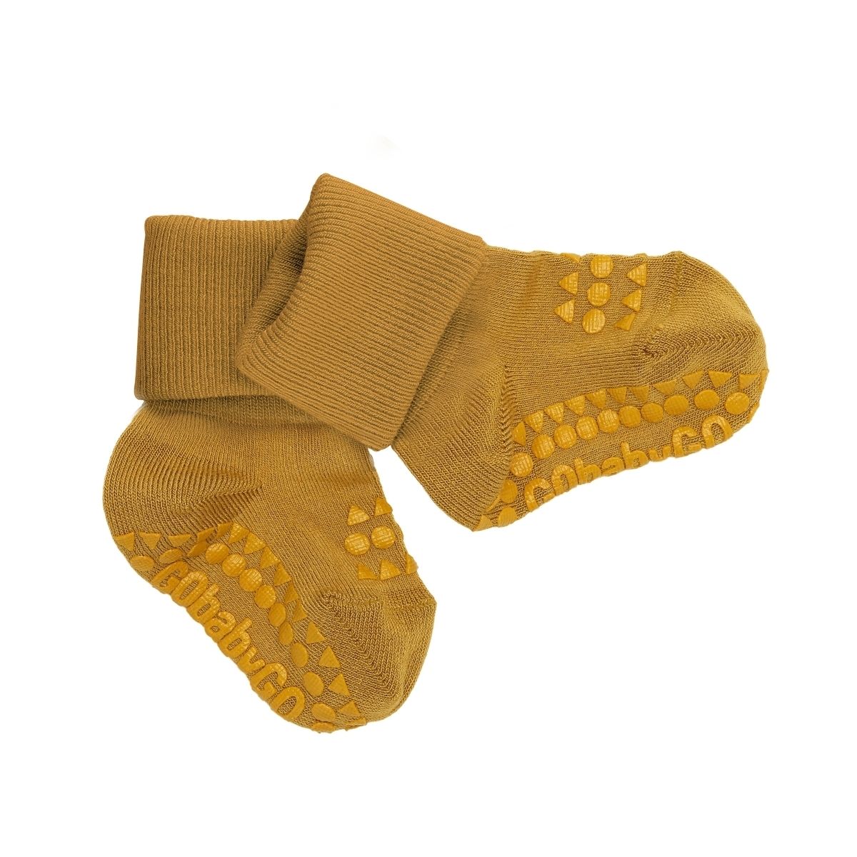 GoBabyGo Non-slip Bamboo socks Mustard  