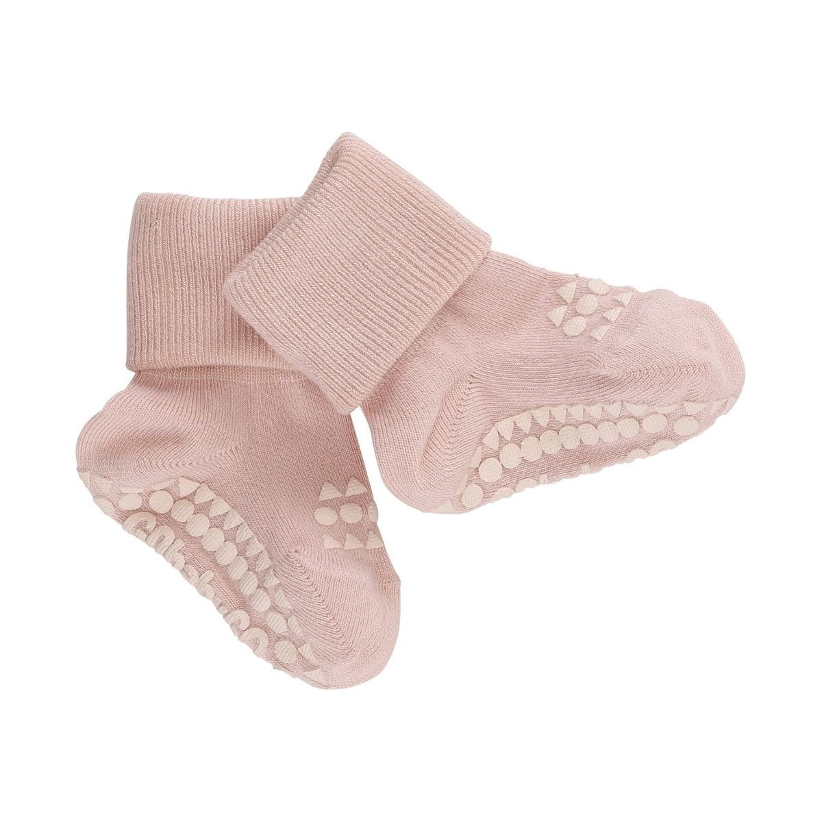 GoBabyGo Non-slip Bamboo socks Soft Pink  