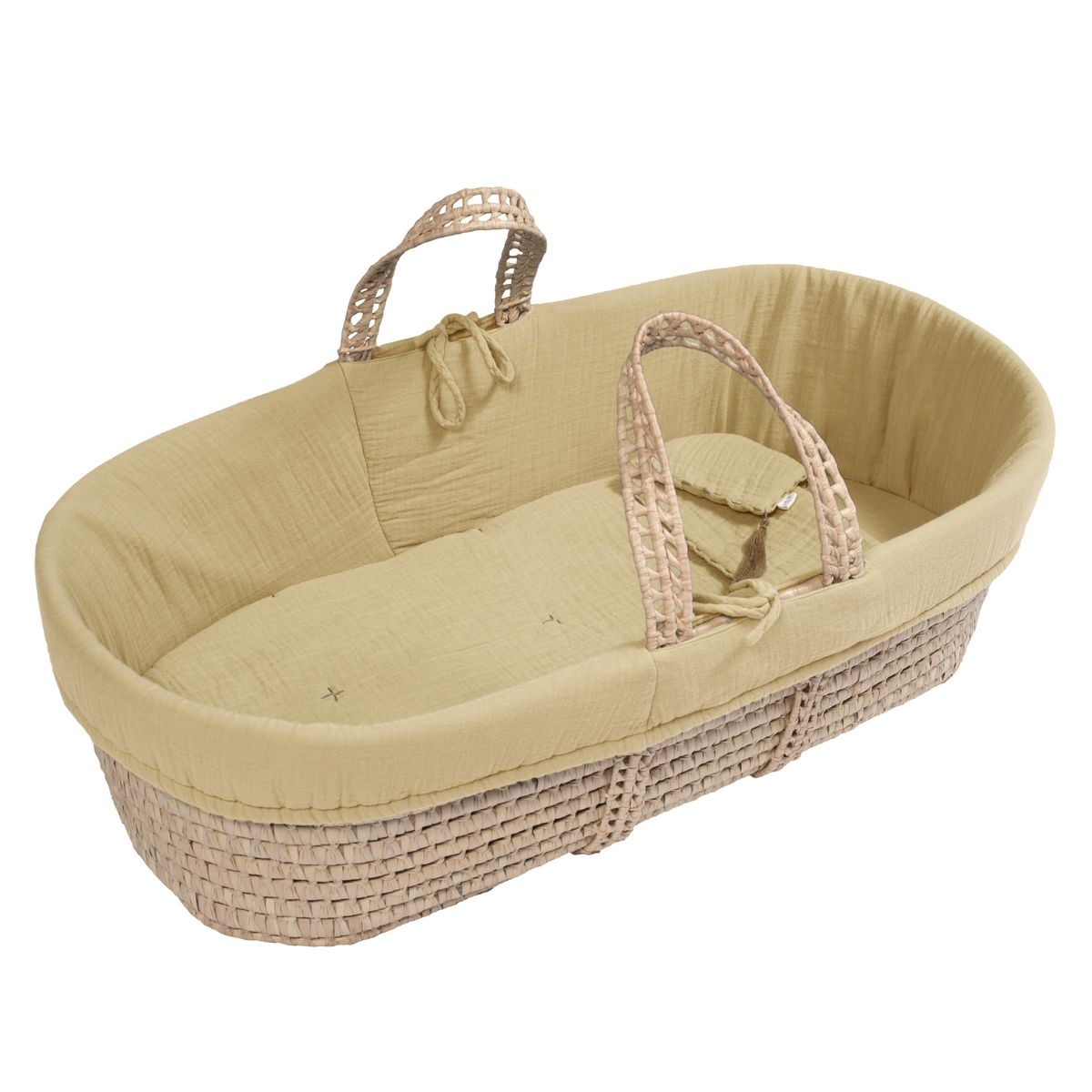 Numero 74 Moses Basket Bed Linen mellow yellow 7400000132266 