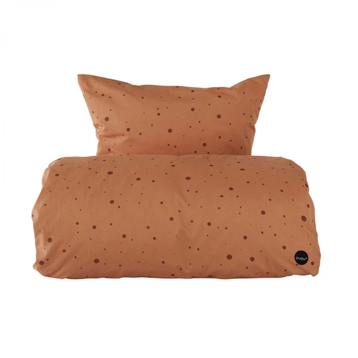 OYOY Dot Bedding Adult brown 1102045 