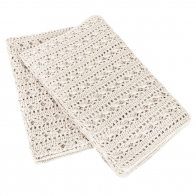 Numero 74 Tara Crochet Blanket natural  