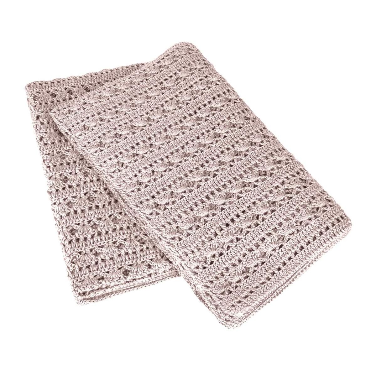 Numero 74 Tara Crochet Blanket powder  