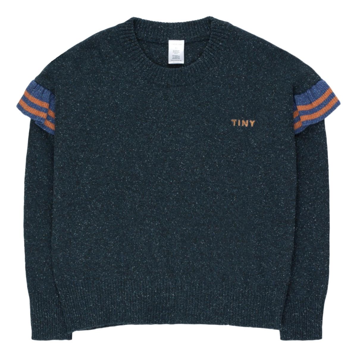 Tiny Cottons Tiny Frills Sweater navy AW20-235-007 