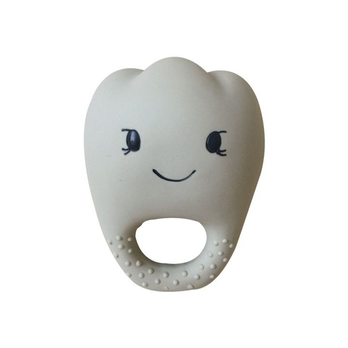 Konges Slojd - Teeth Soother Tooth grey - Anneaux de dentition - KS1426-TOOTH 