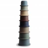 Mushie Stacking cups tower Forest 810052461380 