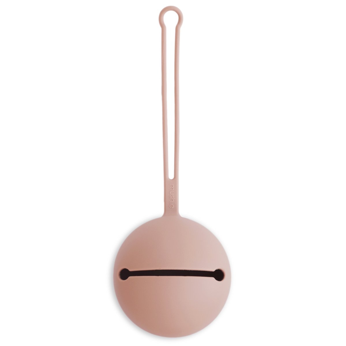 Mushie - Ball pacifier case blush - Dummies, Pacifiers &