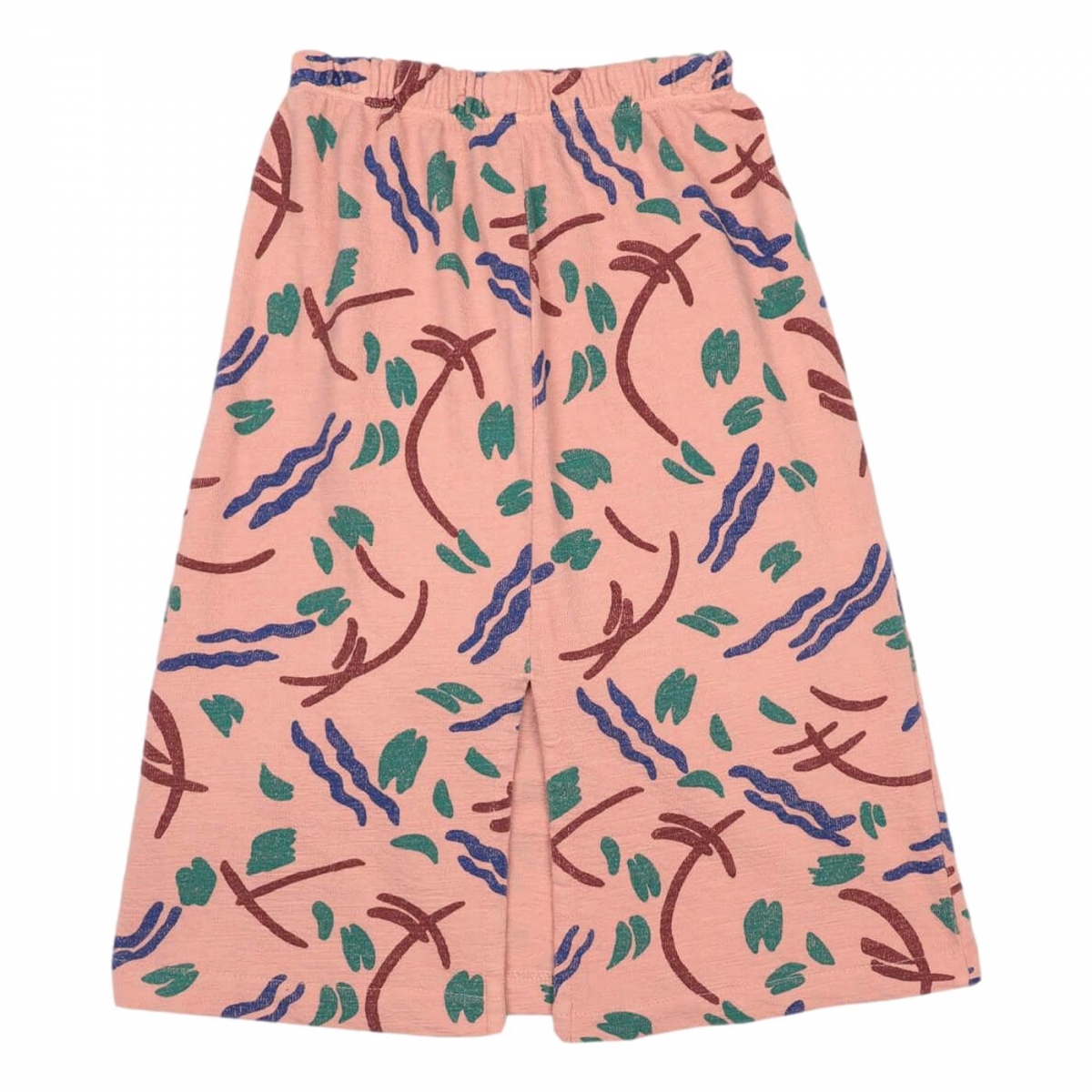 Bobo Choses - Strokes All Over jersey Midi Skirt pink - Skirts & shorts - 121AC091 