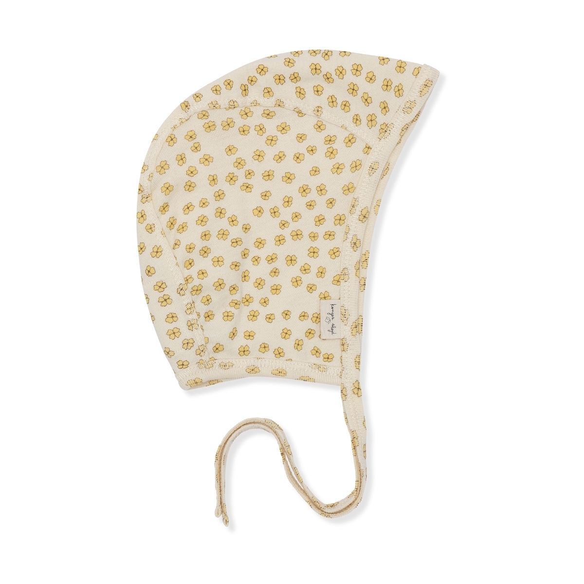 Konges Slojd - Czapeczka niemowlęca Helmet Buttercup Yellow - Akcesoria - KS2209-3 