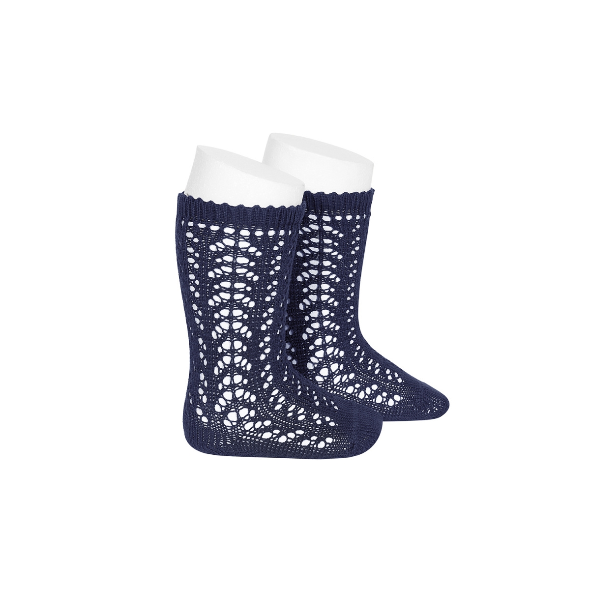 Condor Cotton Knee High Socks navy blue 2.518/2_480 