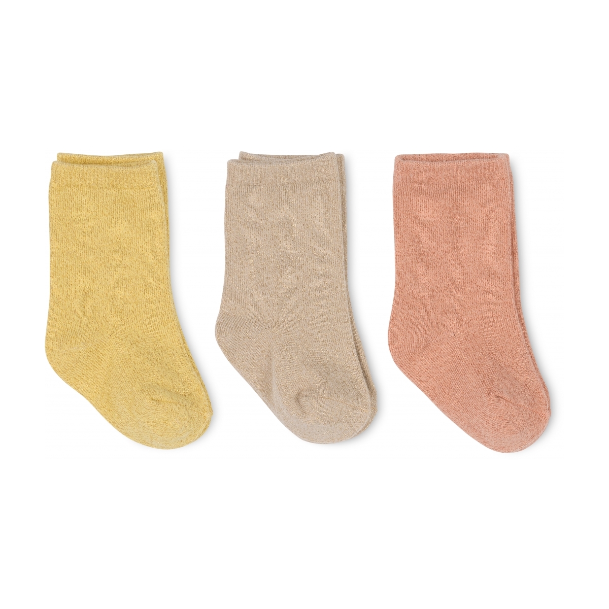 Konges Slojd 3 Pack lurex socks Sparkle Bloom KS2371-2 