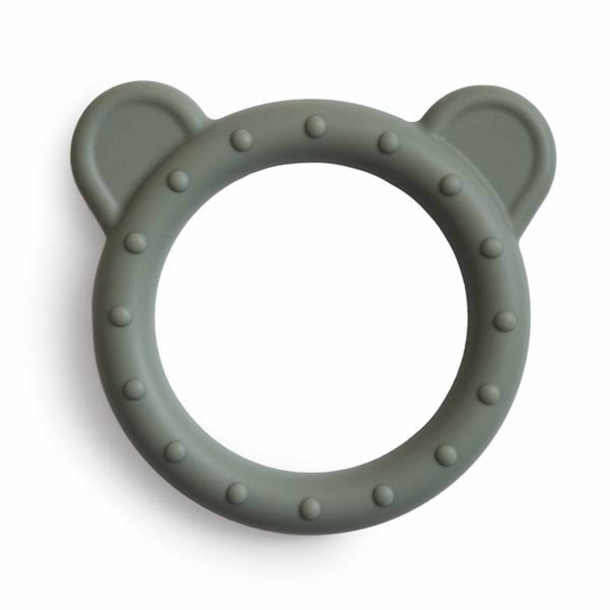 Mushie Silicone teether Bear dried thyme 810052461236 