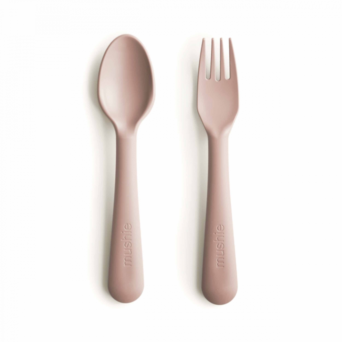 Mushie Set of cutlery for self learning blush 810052460772 