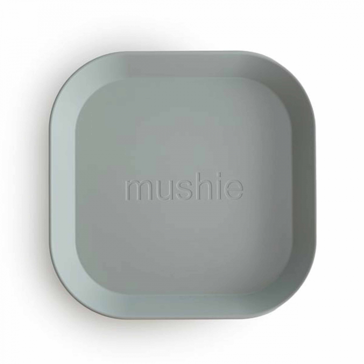 Mushie Set of plates sage 810052460352 