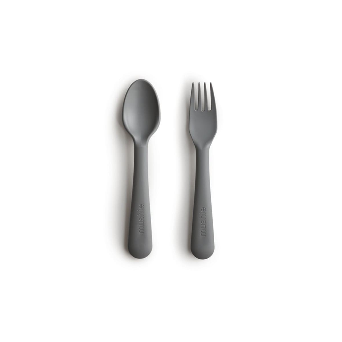 Mushie Set of cutlery for self learning smoke 810052460758 