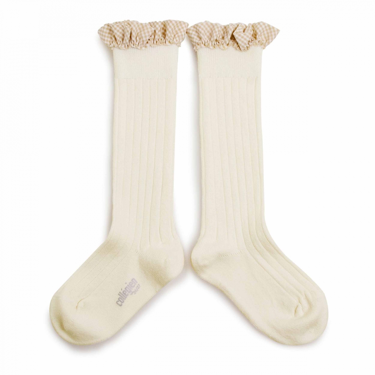 Collégien - Knee high socks Apolline doux agneaux - Tights & socks - 2961 037 Apolline 