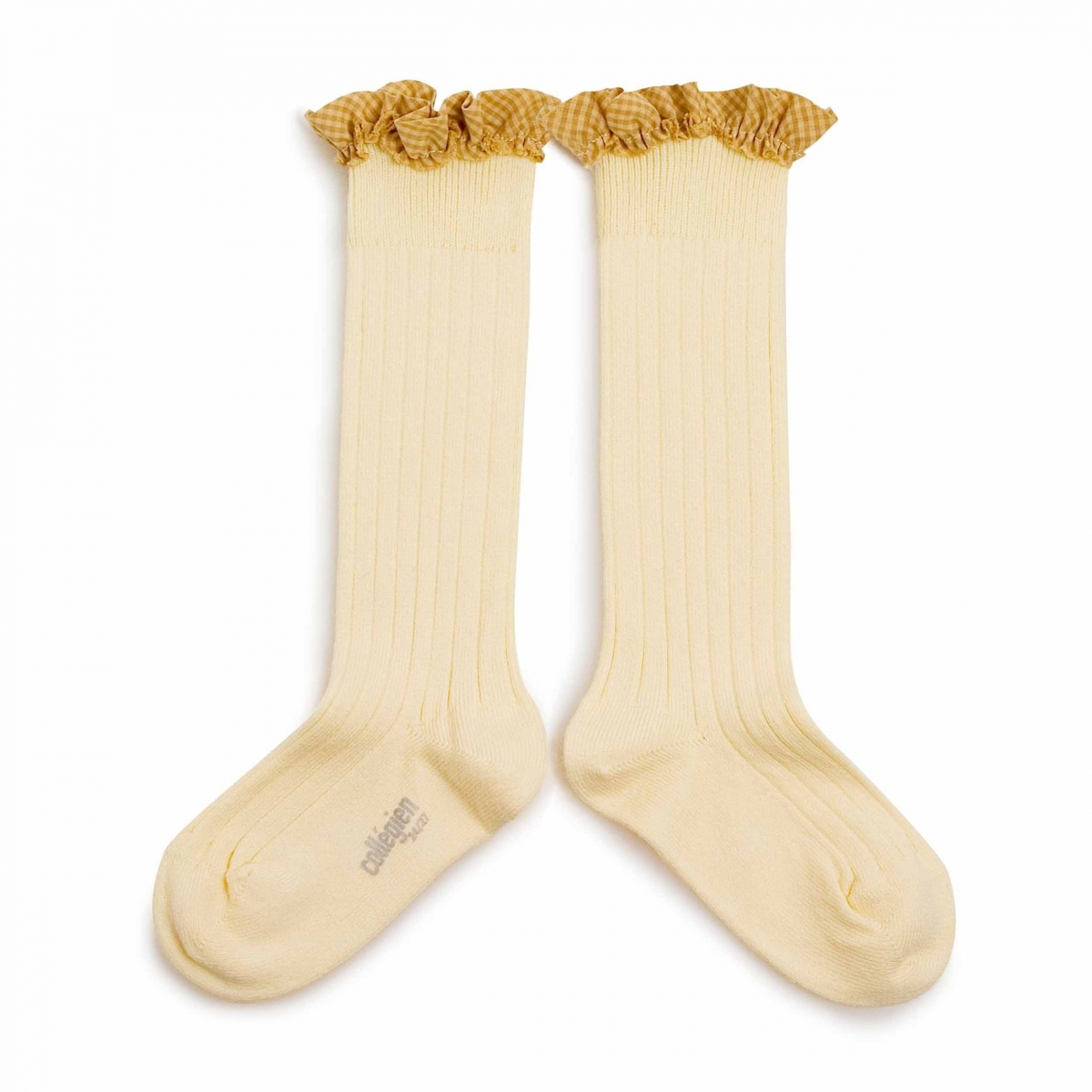 Collégien - Knee high socks Apolline vanille - Tights & socks - 2961 039 Apolline 