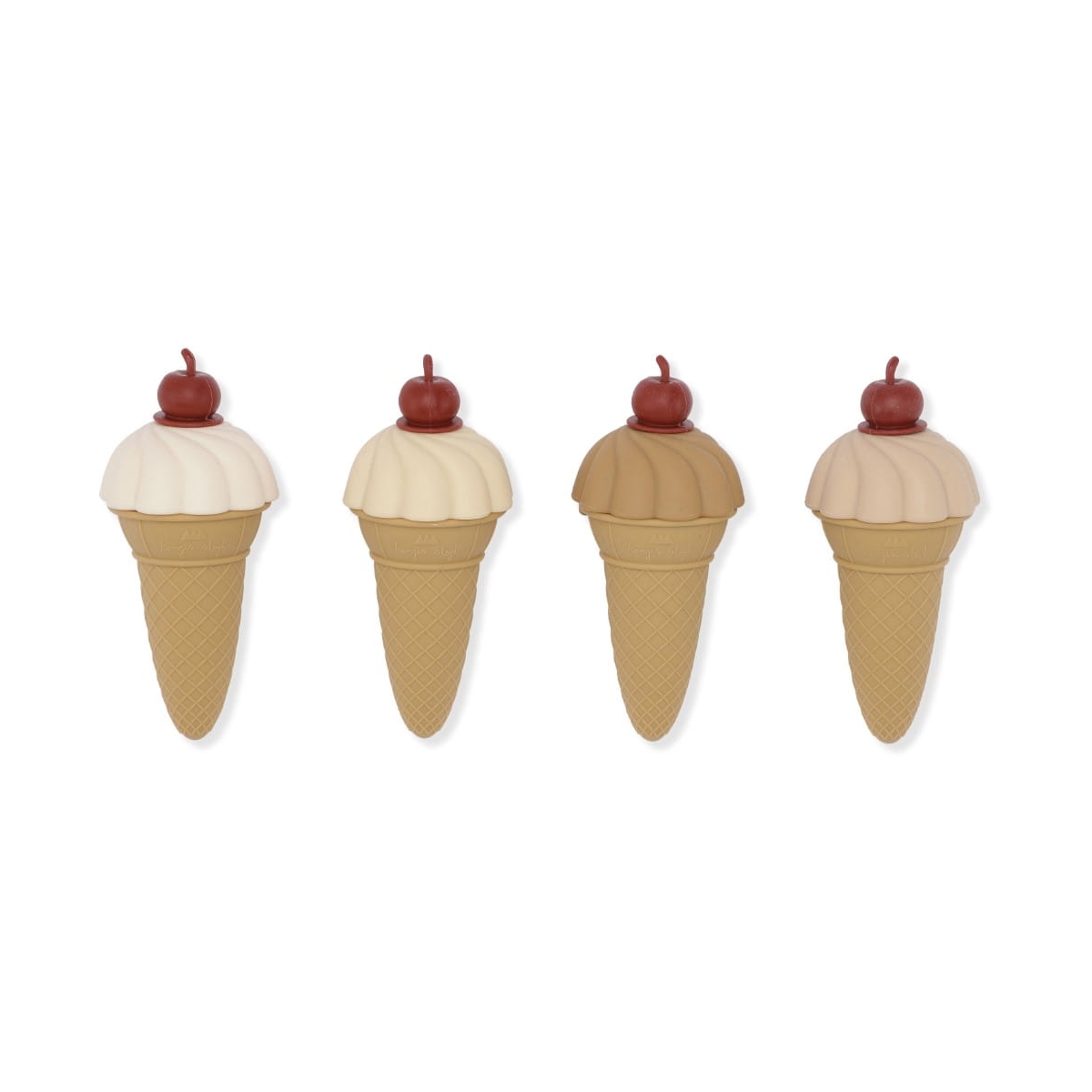 Konges Slojd 4 Pack ice cream moulds multi KS2301 