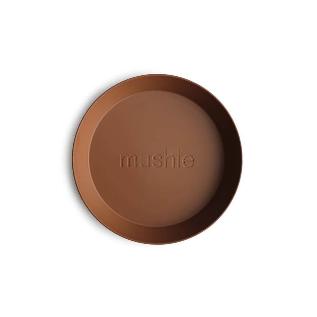 Mushie Set of silicone plates caramel 810052461557 