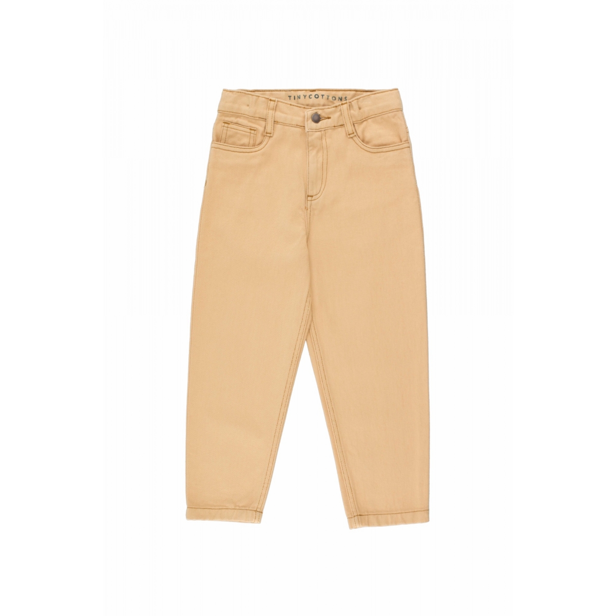 Tiny Cottons Solid Baggy pants beige AW21-173-E01 