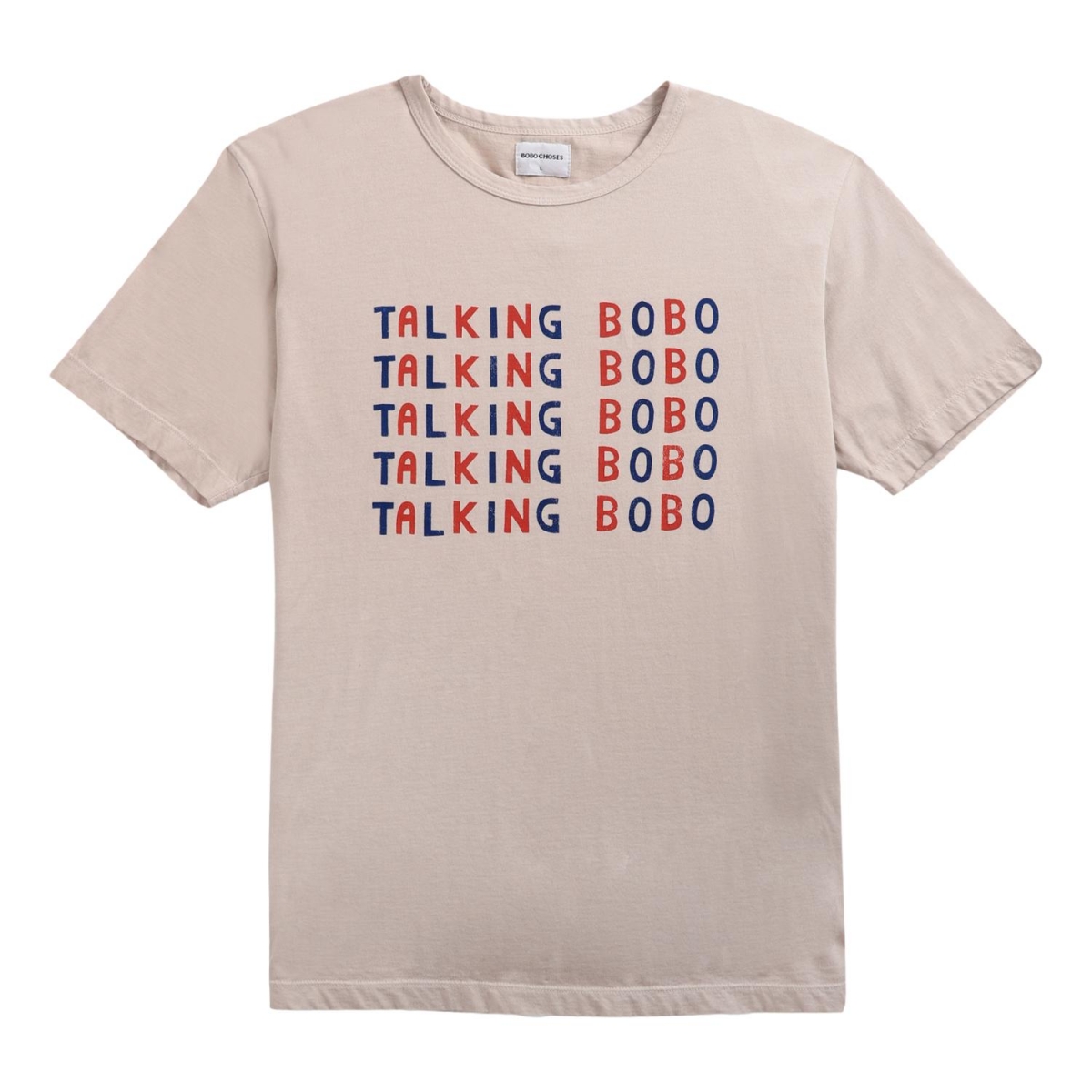 Bobo Choses Talking Bobo t-shirt beige 221AE001 