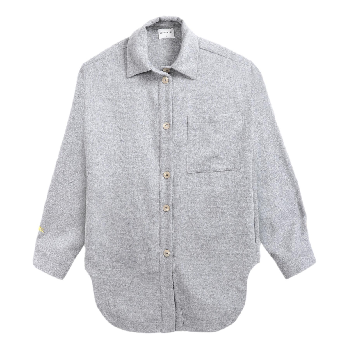 Bobo Choses Recycled overshirt off white 221AD089 