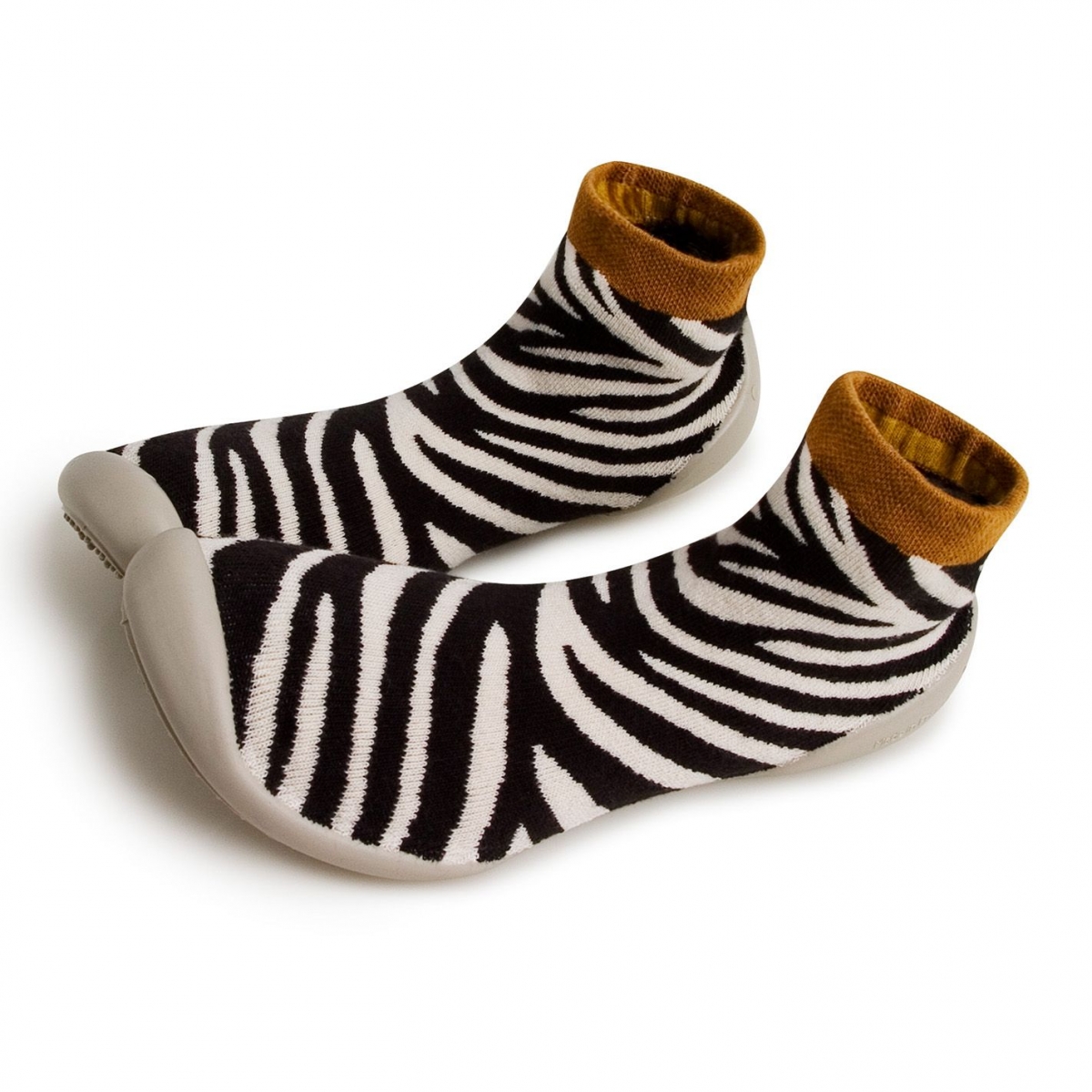 Collégien Slippers socks Zebra 955F00F 