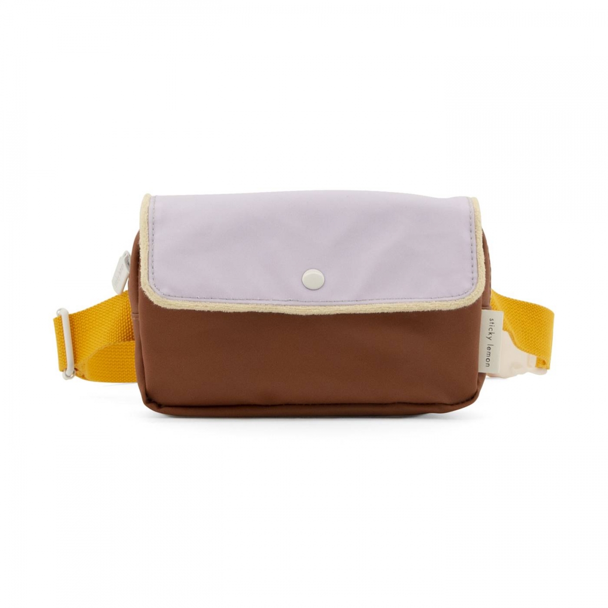 Sticky Lemon Fanny pack Gingham chocolate brown 1801894