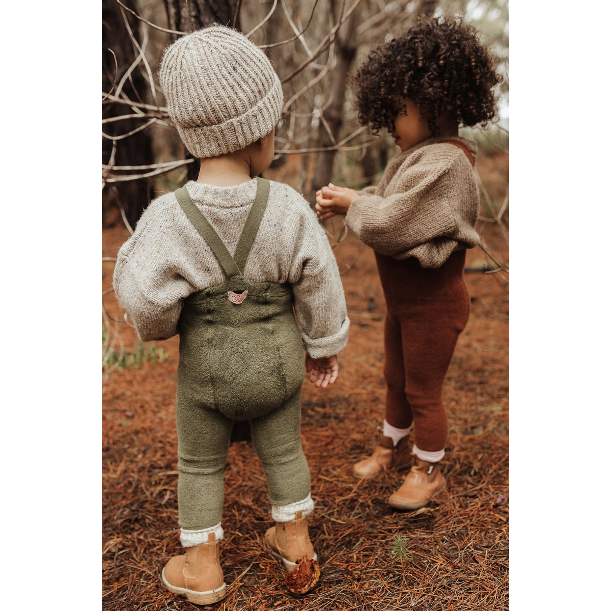 Silly Silas Footed Granny Teddy Tights with Braces - Olive – About Baby  Shop®