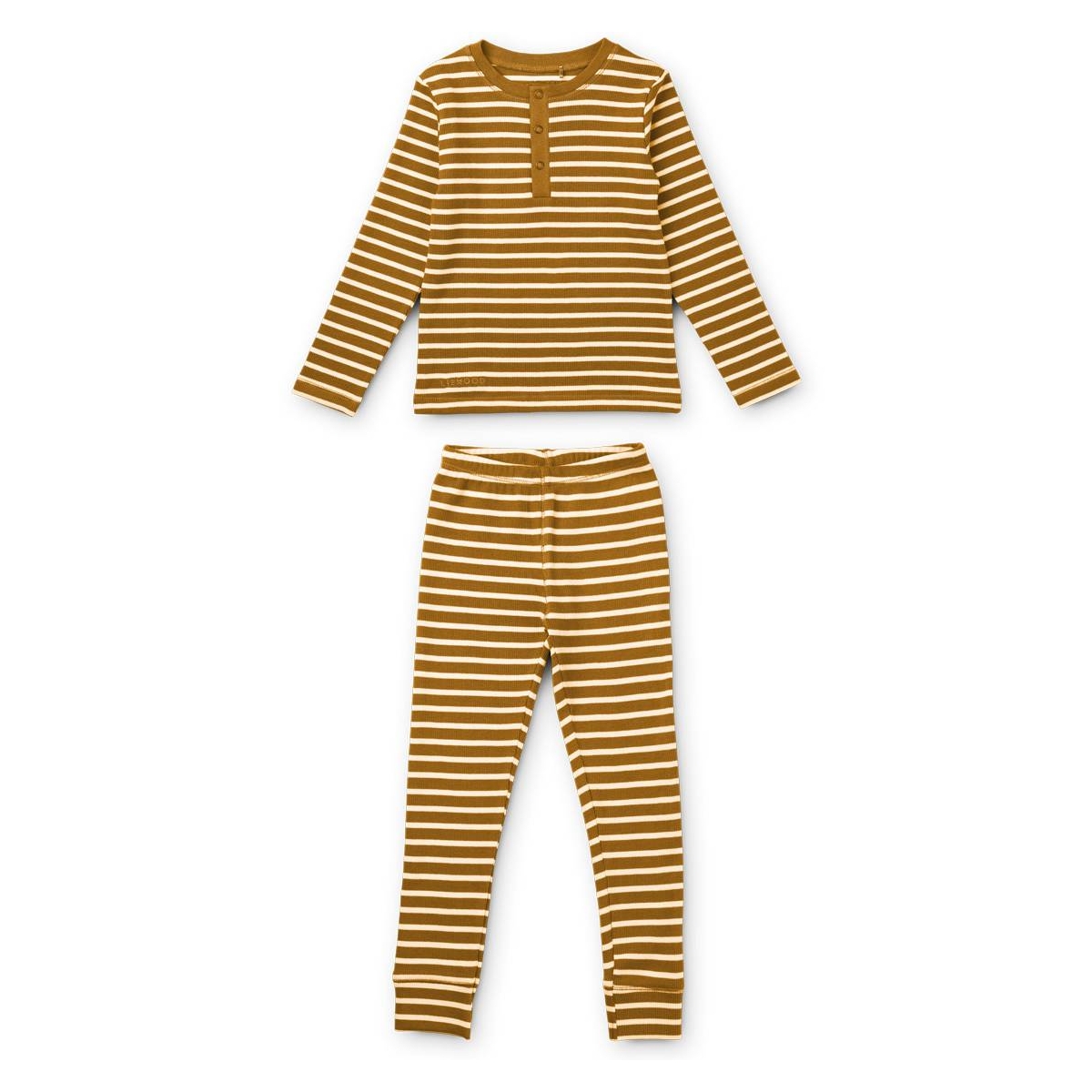 Liewood Pyjamas Set Wilhelm Golden Caramel/Sandy LW14304 