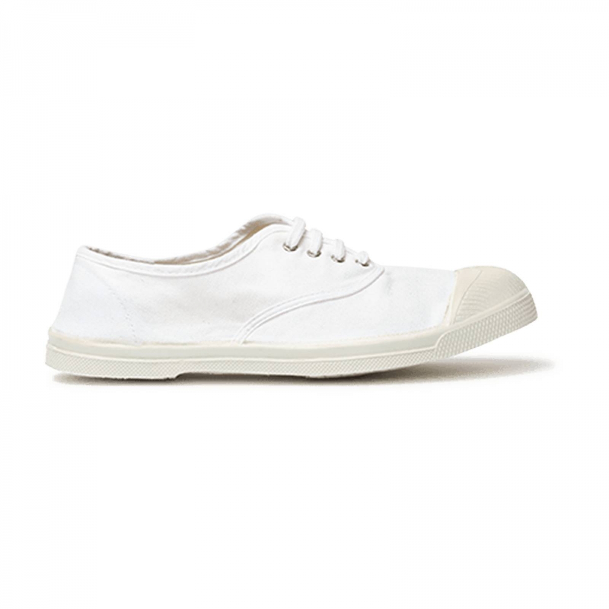 Bensimon Lace tennis sneakers adult white F15004 - 0101