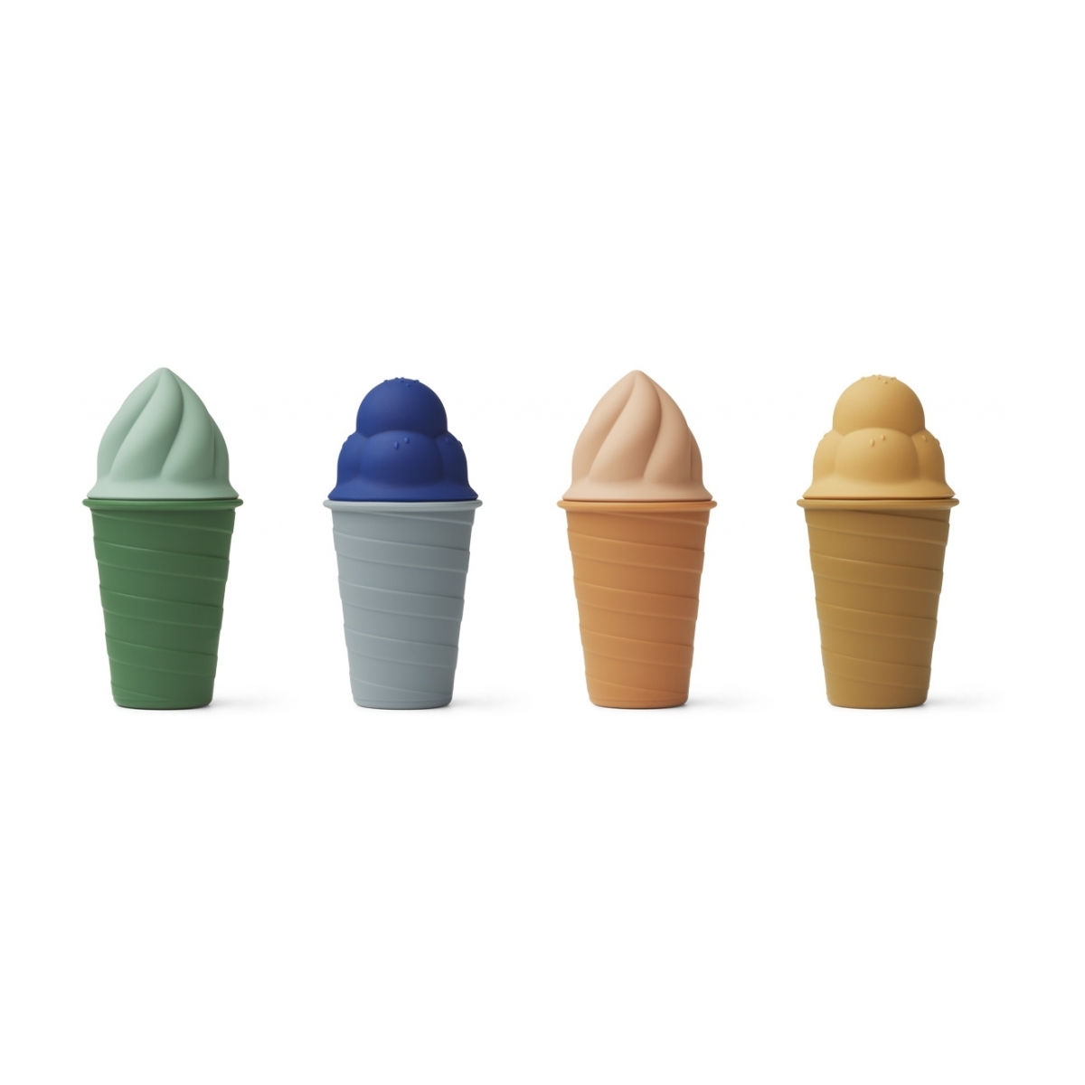 Liewood 4-pack Bay ice cream toy Surf blue multi mix LW14195 