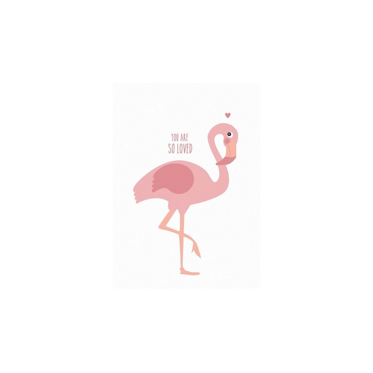 Eef Lillemor Plakat Flamingo  