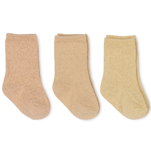 Konges Slojd 3 Pack lurex socks Sunrise KS2371-3 