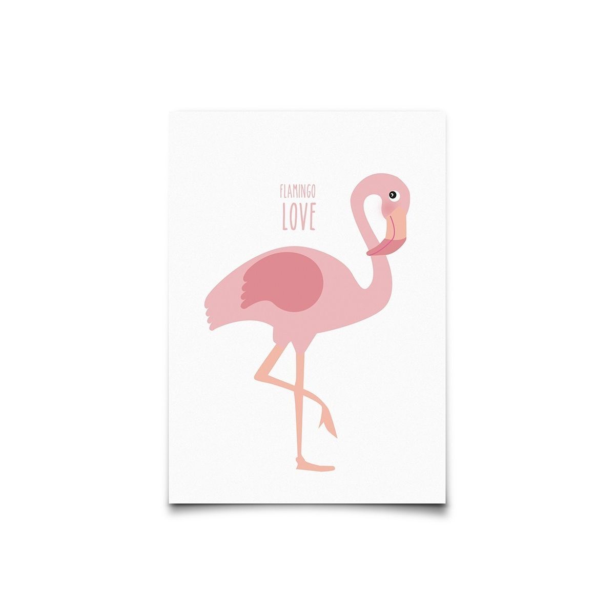Eef Lillemor Kartka Flamingo  