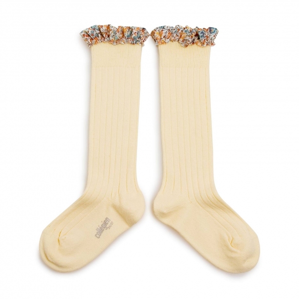 Collégien - Knee high socks Elisabeth vanille - Medias y calcetines - 2956 039 Elisabeth 