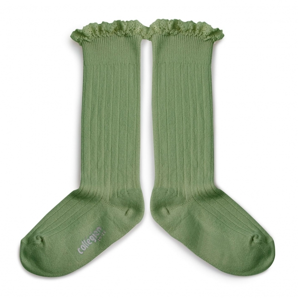 Collégien Knee high socks Josephine celadon 2954 748 Josephine 