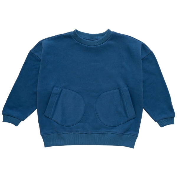 Maed for mini Hoodie Running ray blue SS2022-201 