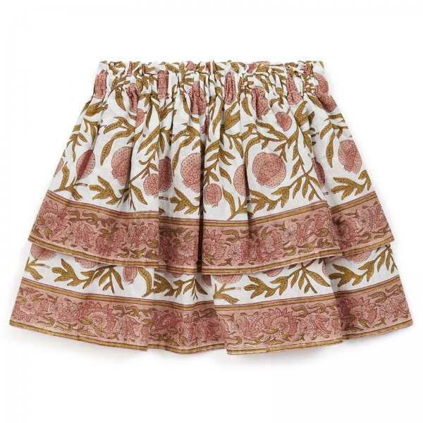 Bonton - Blockprint skirt multi - スカート＆ショーツ - E22BALI22I107 