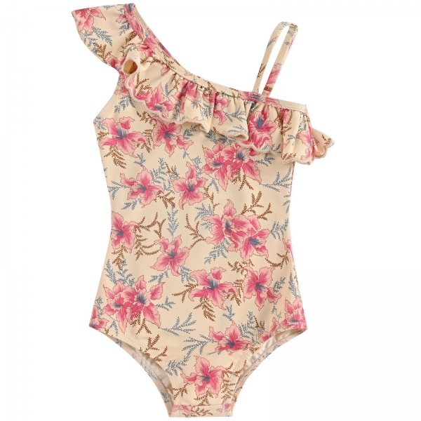 Louise Misha Bathing Suit Audrey Raspberry Flowers multi GSC-S22-B0650 