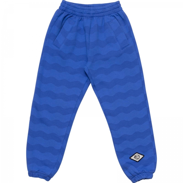Wynken Daily track pants blue WK12J07-BLUEWAVE 